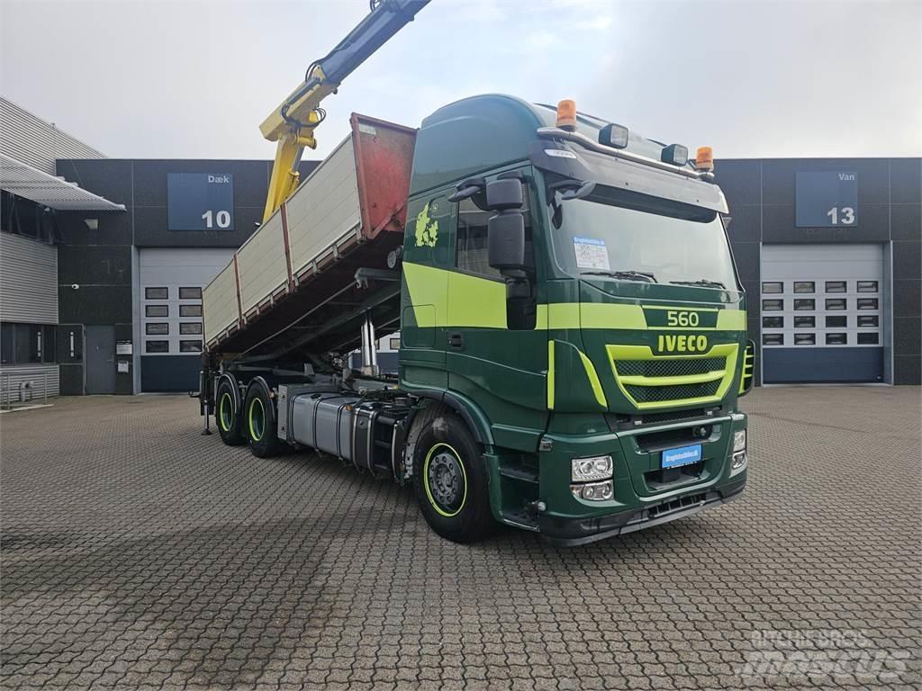 Iveco Stralis 560 6x4 شاحنات قابلة للفك