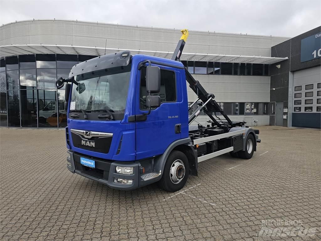 MAN TGL 12.190 BL شاحنات الرافعات الخطافية