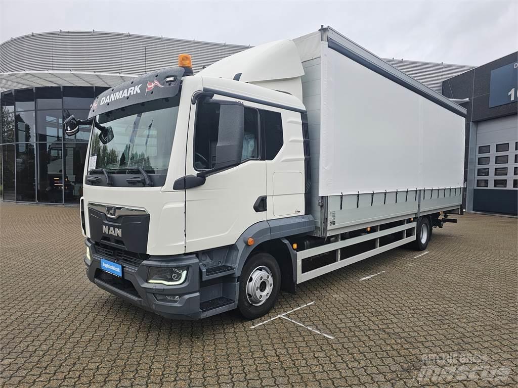 MAN TGL 12.250 شاحنات بغطاء جانبي