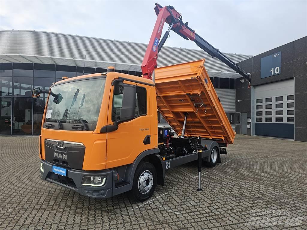MAN TGL 8.220 شاحنات الرافعات