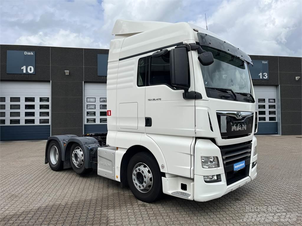 MAN TGX 26.470 6x2-2 وحدات الجر