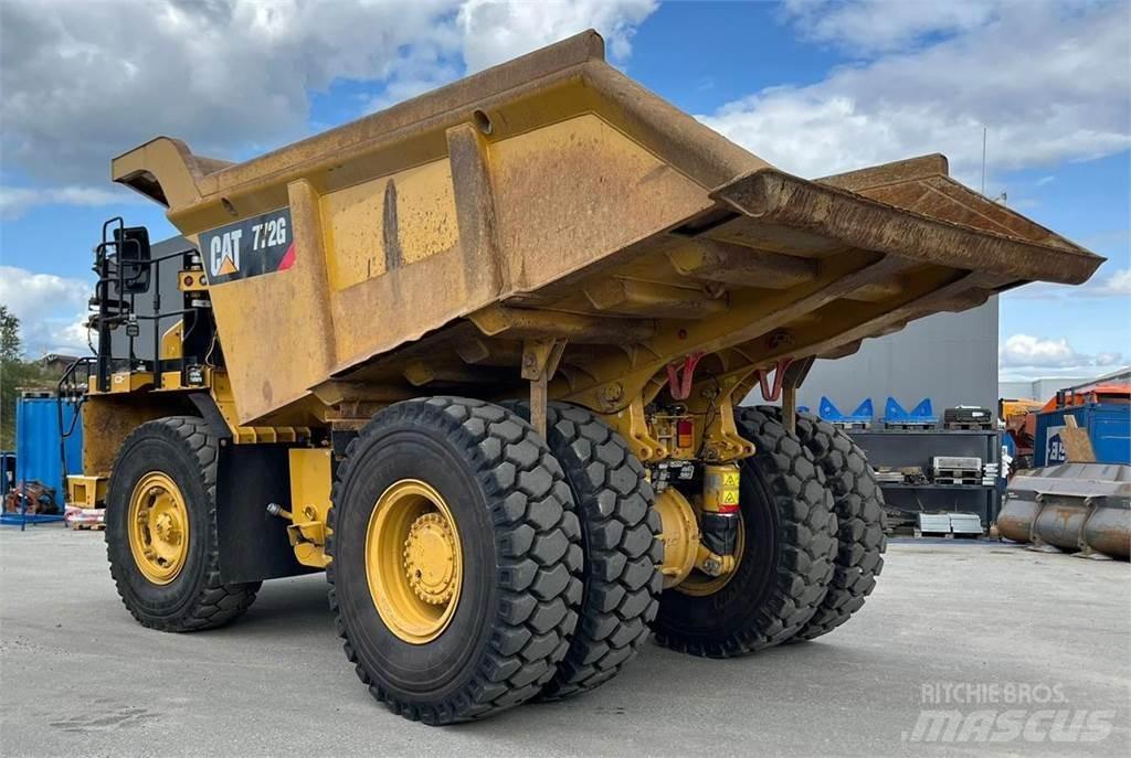 CAT 772G شاحنات المخلفات الصلبة