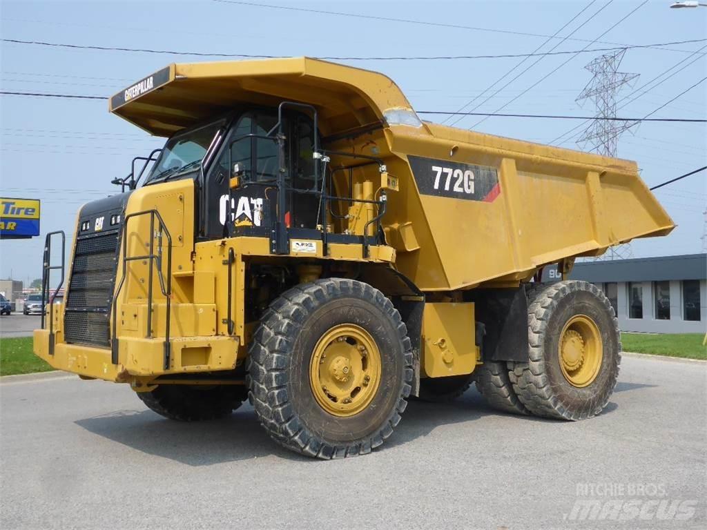 CAT 772G شاحنات المخلفات الصلبة