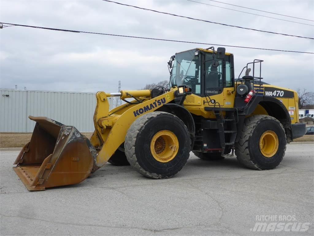 Komatsu WA470-8 لوادر بعجل