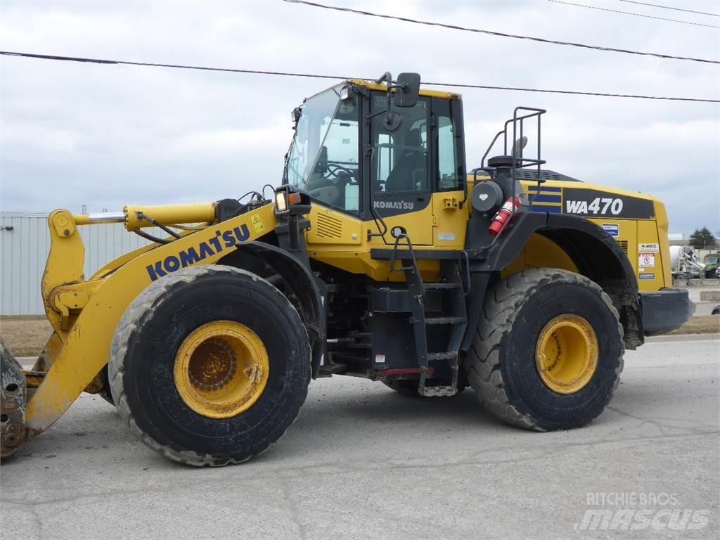 Komatsu WA470-8 لوادر بعجل