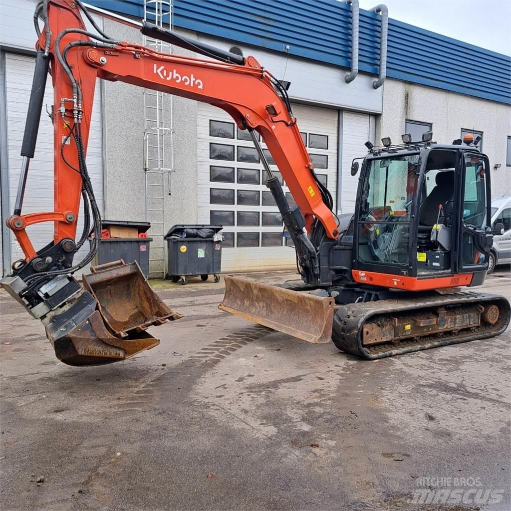 Kubota KX080-4 حفارات صغيرة أقل من 7 طن (حفارات صغيرة)