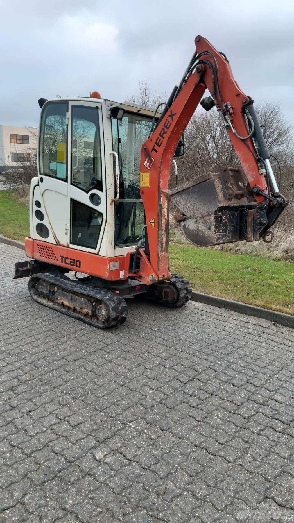 Terex TC20 حفارات صغيرة أقل من 7 طن (حفارات صغيرة)