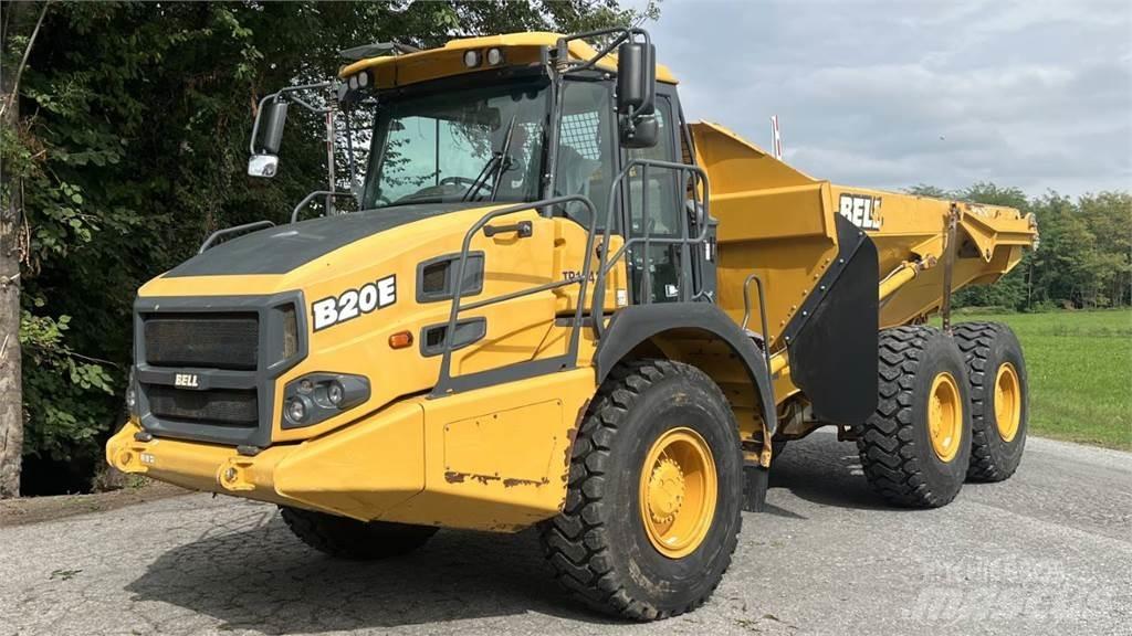 Bell B20E 6X6 عربات نقل قلابة للمواقع