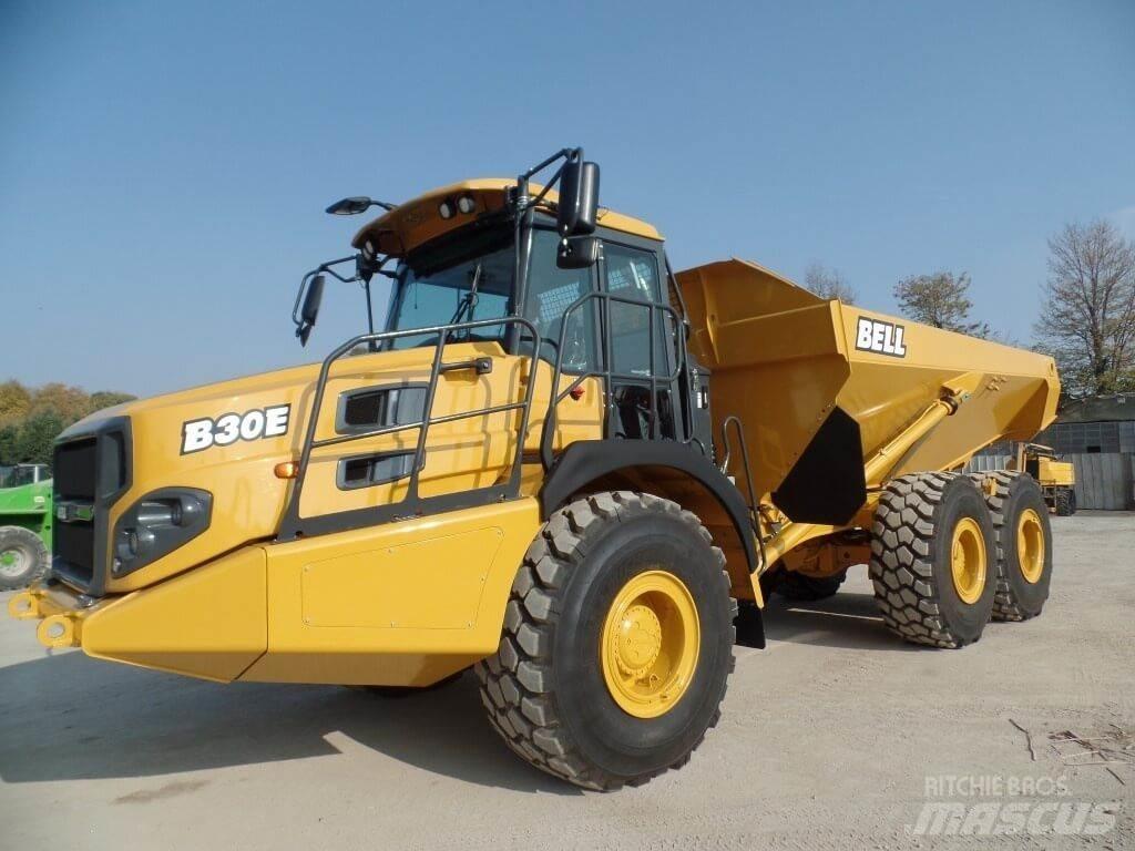Bell B30E – 6X6 عربات نقل قلابة للمواقع