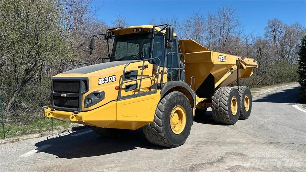 Bell B30E 6x6 عربات نقل قلابة للمواقع