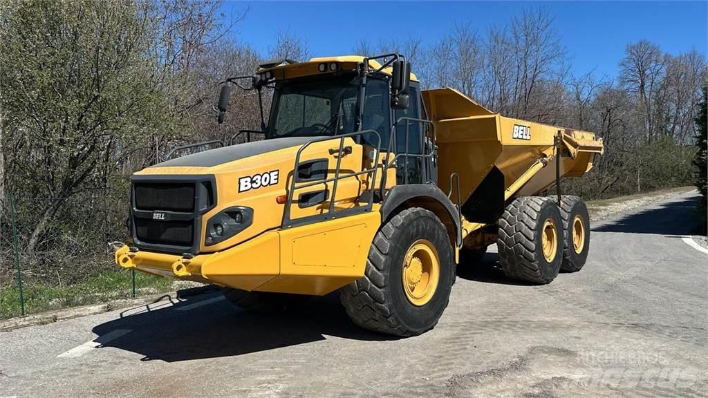 Bell B30E 6x6 عربات نقل قلابة للمواقع