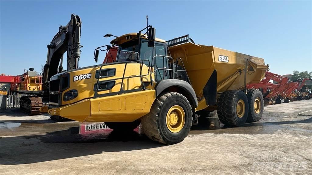 Bell B50E 6X6 عربات نقل قلابة للمواقع