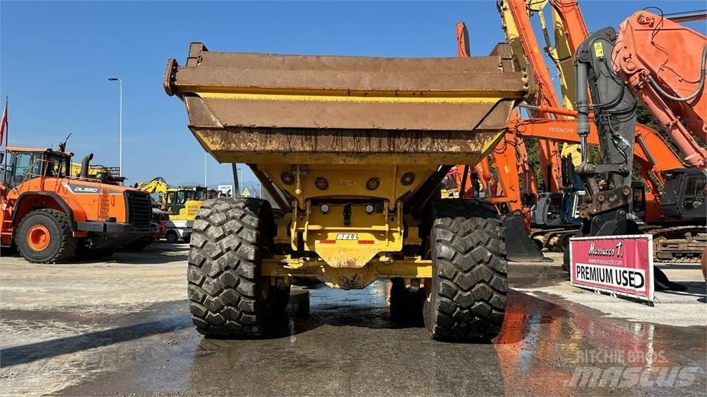 Bell B50E 6X6 عربات نقل قلابة للمواقع