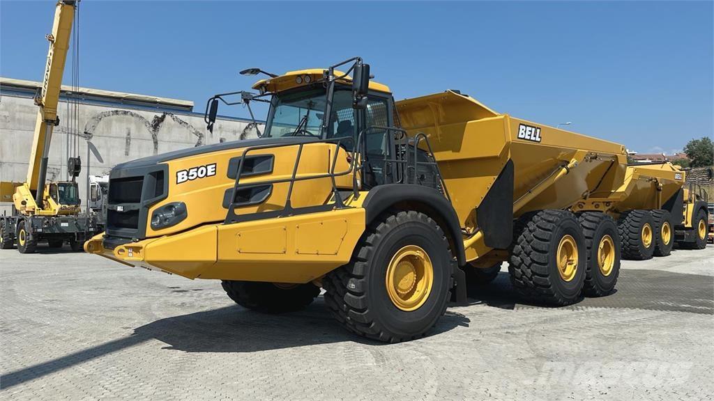 Bell B50E 6x6 عربات نقل قلابة للمواقع