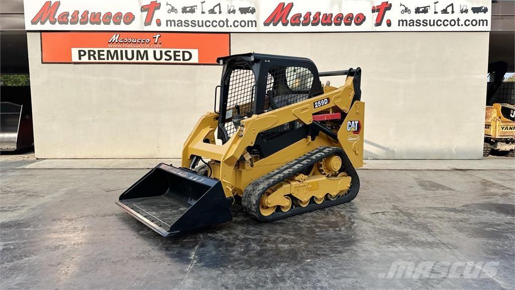 CAT 259D لوادر انزلاقية التوجيه