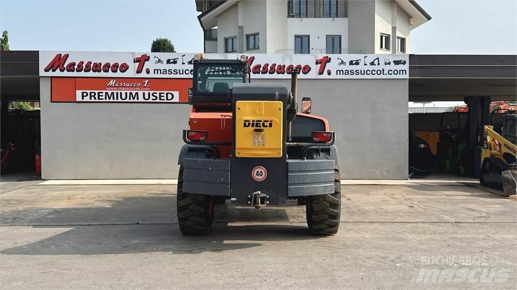Dieci Hercules 120. 10 مناولات متداخلة