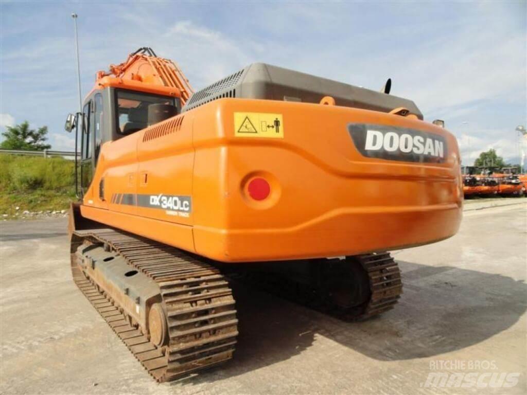 Doosan DX340LC حفارات زحافة