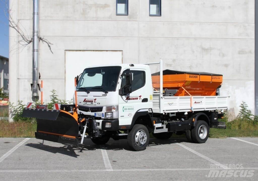 Fuso Canter 6C18 حراثات ونصول الجليد