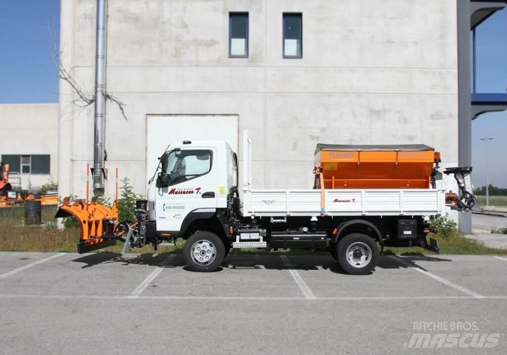 Fuso Canter 6C18 حراثات ونصول الجليد