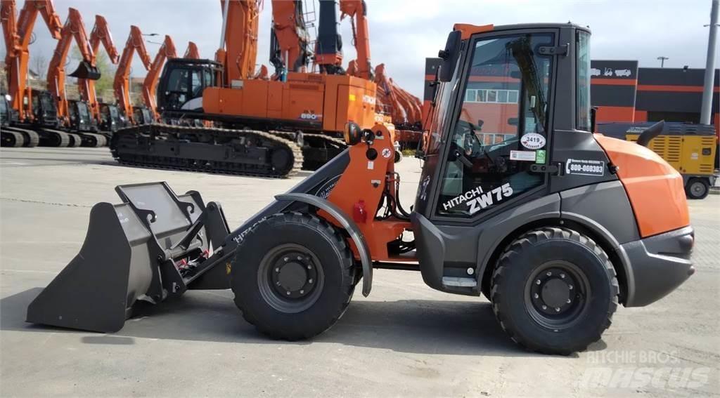 Hitachi ZW75 – 6C لوادر بعجل