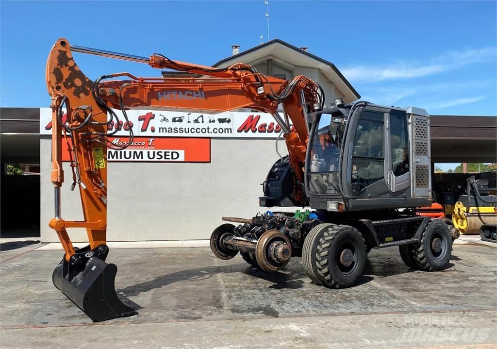 Hitachi ZX170PRR حفارات بعجل