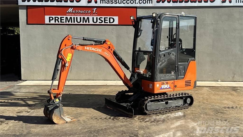 Hitachi ZX19-5A CR حفارات زحافة