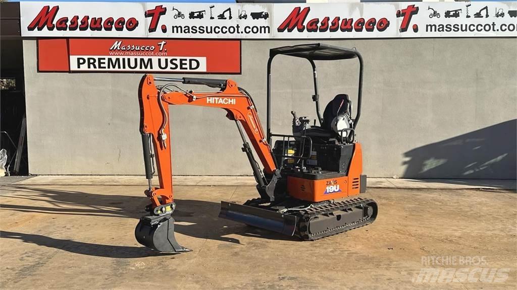 Hitachi ZX19U 5A YLR حفارات صغيرة أقل من 7 طن (حفارات صغيرة)