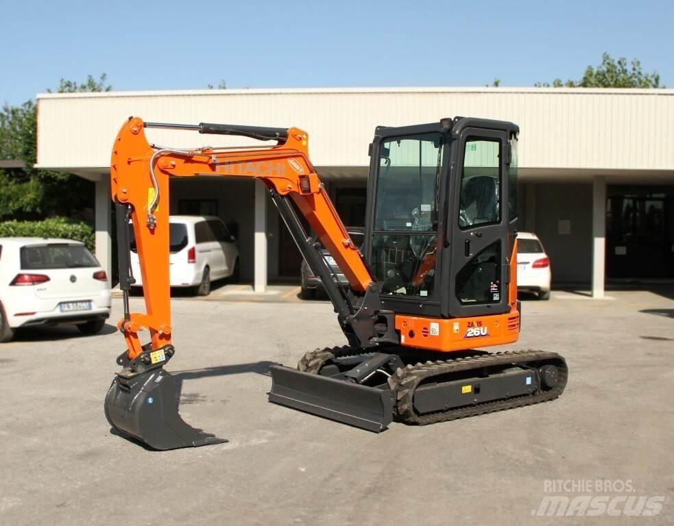 Hitachi ZX26U-6 CR حفارات صغيرة أقل من 7 طن (حفارات صغيرة)