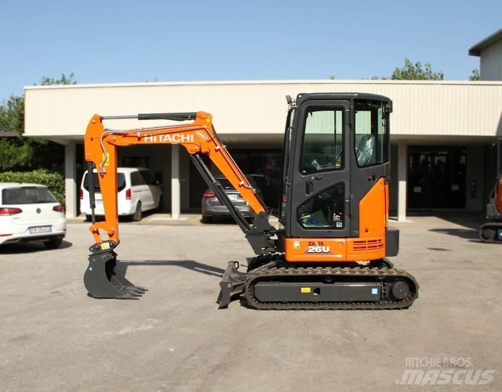 Hitachi ZX26U-6 CR حفارات صغيرة أقل من 7 طن (حفارات صغيرة)