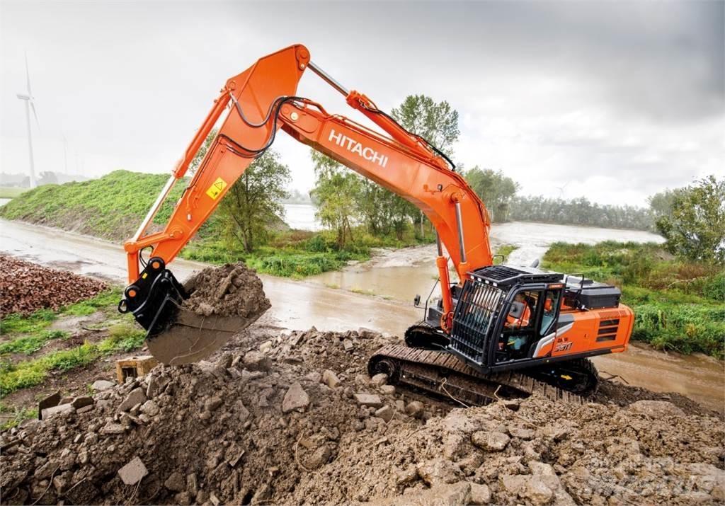 Hitachi ZX350LCN-7 حفارات زحافة