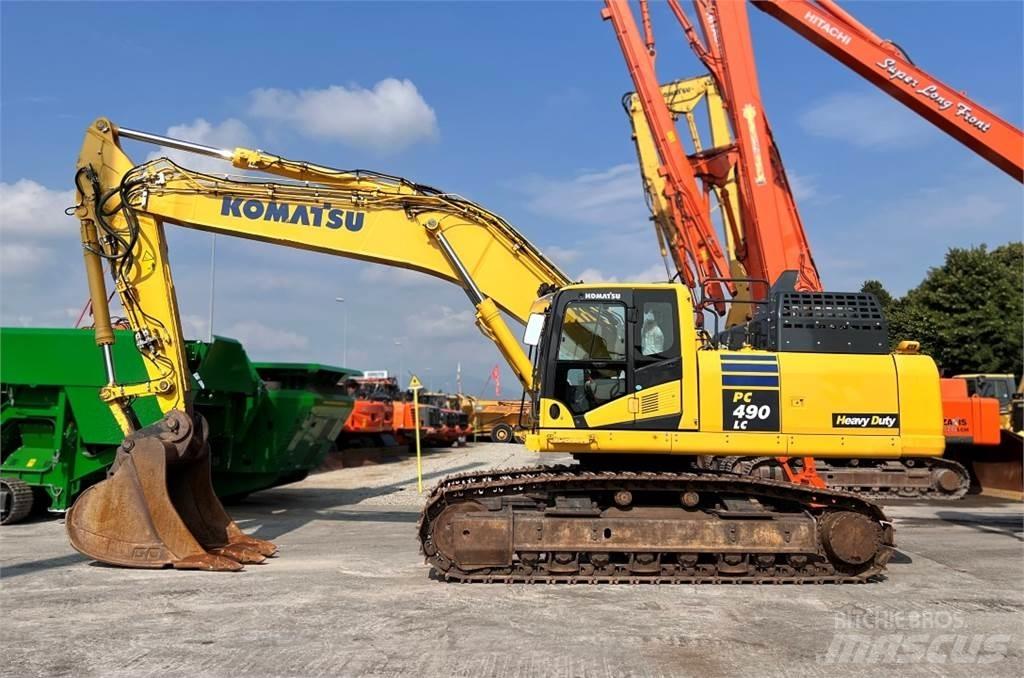 Komatsu PC490LC -11 حفارات زحافة