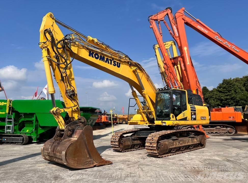 Komatsu PC490LC -11 حفارات زحافة