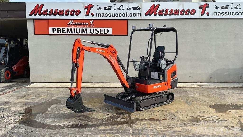 Kubota KX018-4 حفارات صغيرة أقل من 7 طن (حفارات صغيرة)