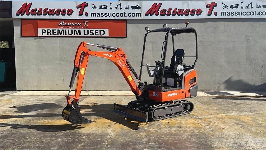 Kubota KX018-4 حفارات صغيرة أقل من 7 طن (حفارات صغيرة)