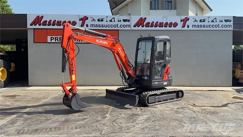 Kubota U35-3 حفارات صغيرة أقل من 7 طن (حفارات صغيرة)
