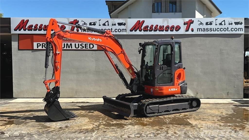Kubota U55-4 حفارات صغيرة أقل من 7 طن (حفارات صغيرة)