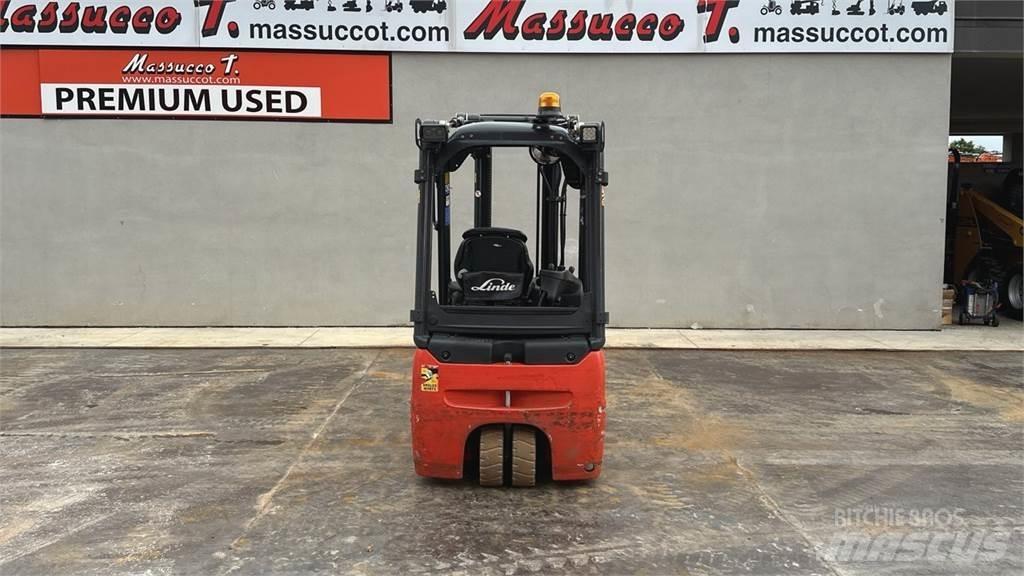 Linde E16-02 شاحنات ذات رافعات شوكية تعمل بالكهرباء