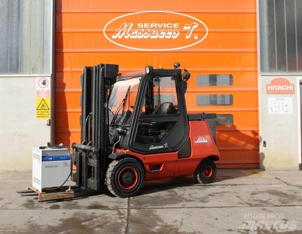 Linde E40P-02 شاحنات ذات رافعات شوكية تعمل بالكهرباء