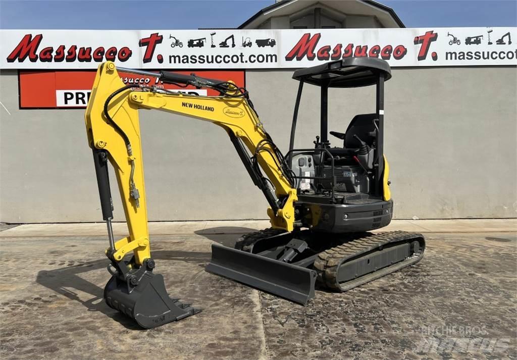 New Holland E29B SR حفارات صغيرة أقل من 7 طن (حفارات صغيرة)