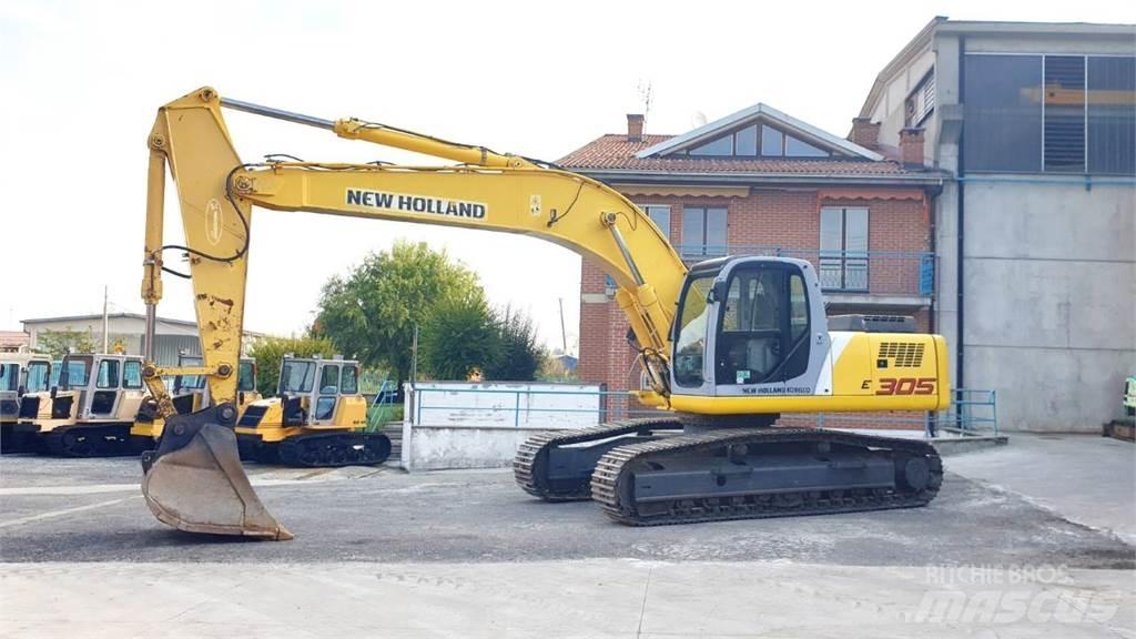 New Holland E305 حفارات زحافة