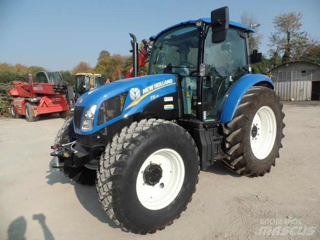 New Holland T5.115 حراثات ونصول الجليد