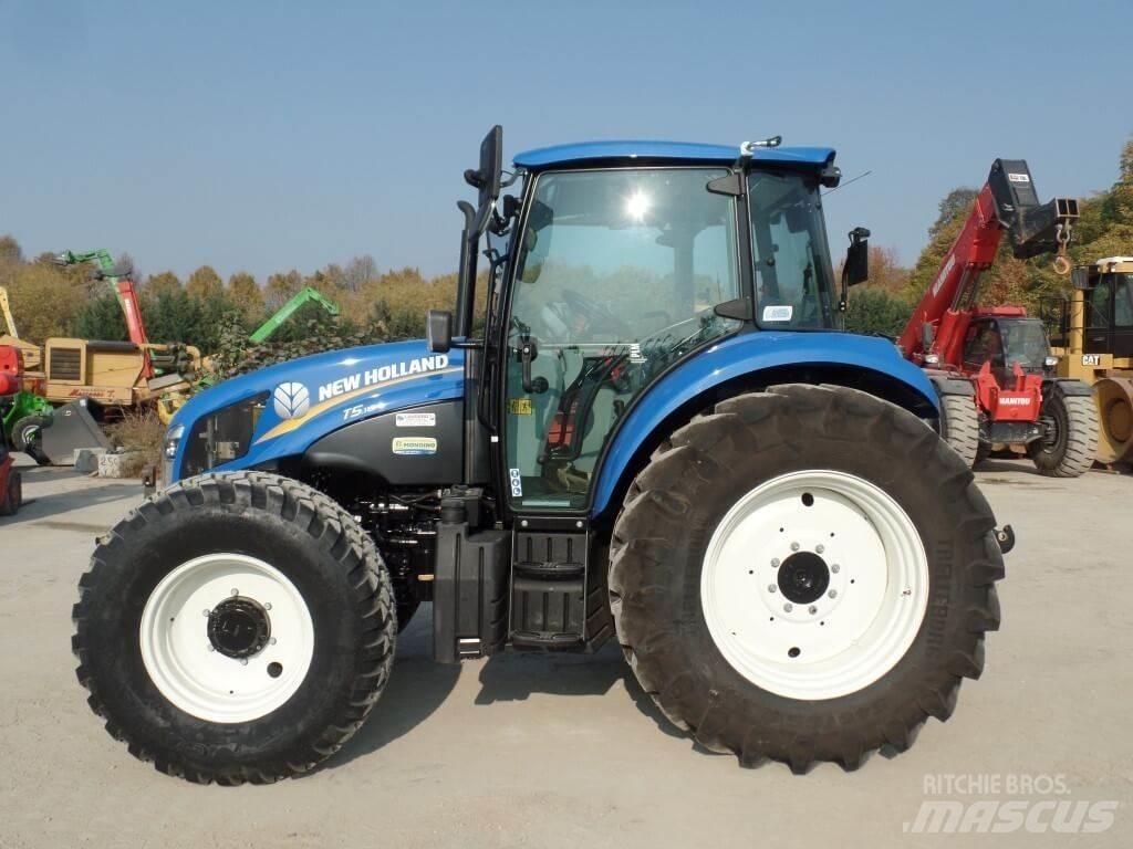 New Holland T5.115 حراثات ونصول الجليد