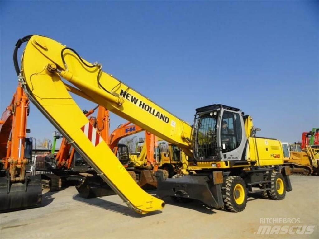 New Holland WE210 حفارات بعجل