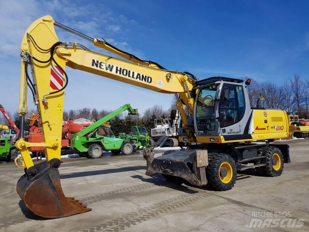 New Holland WE210 حفارات بعجل