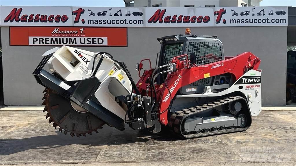 Takeuchi TL12V-2 ماكينات الكشط البارد للأسفلت