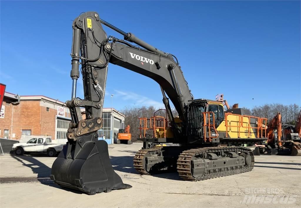 Volvo EC750EL حفارات زحافة