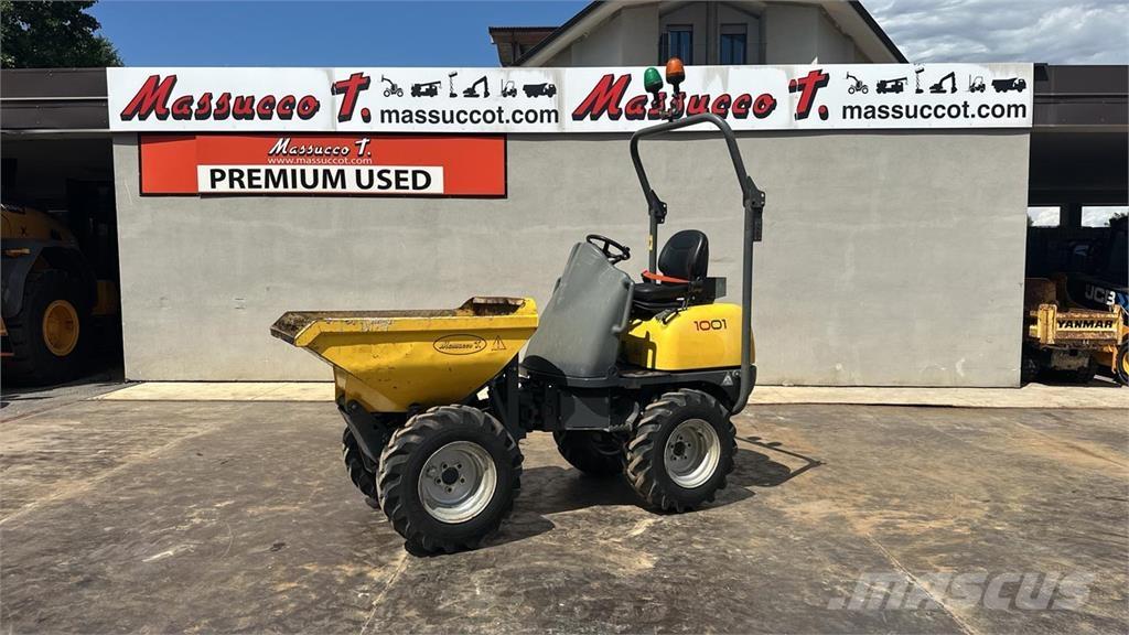 Wacker Neuson 1001 4x4 عربات نقل قلابة للمواقع