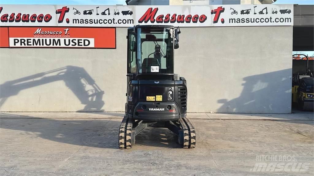 Yanmar VIO26-6 حفارات صغيرة أقل من 7 طن (حفارات صغيرة)