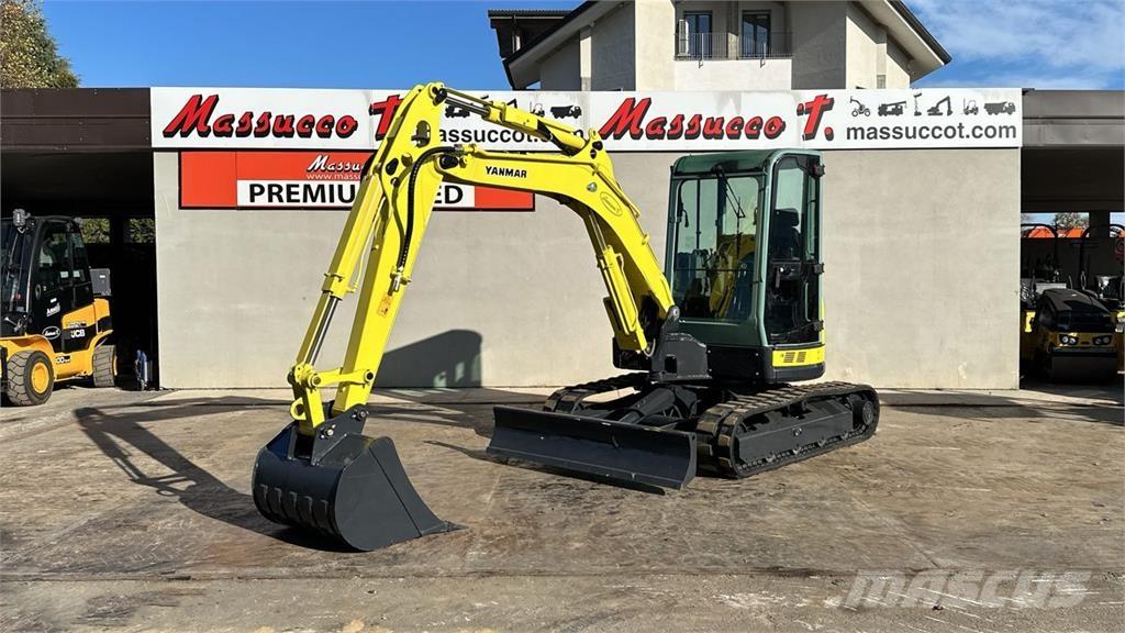 Yanmar VIO50-U حفارات صغيرة أقل من 7 طن (حفارات صغيرة)