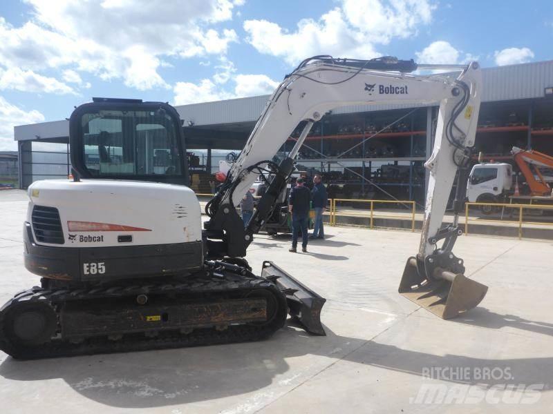 Bobcat E85 حفارات صغيرة أقل من 7 طن (حفارات صغيرة)